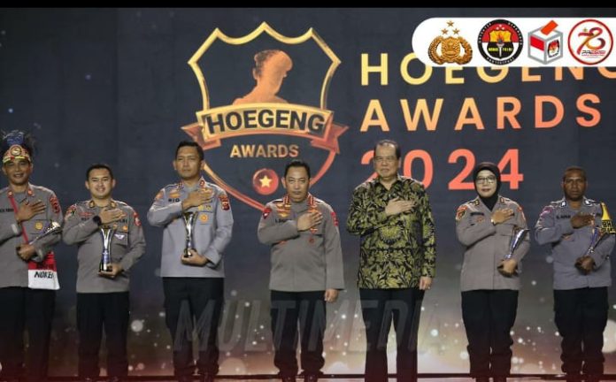 5 Parah Polisi Teladan Mendapatkan HOEGENG AWARDS 2024